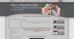 Desktop Screenshot of caleasechiropractic.com